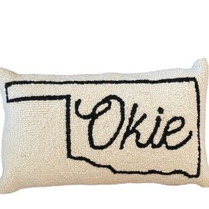 Oklahoma Throw Pillow “Okie”